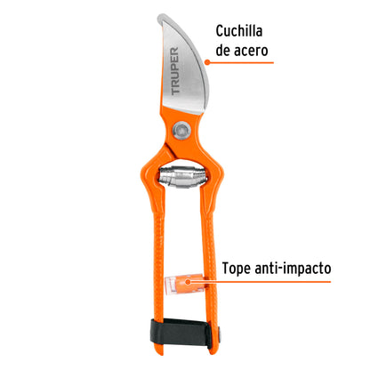 Tijera de poda forjada con cuchilla de paso 7