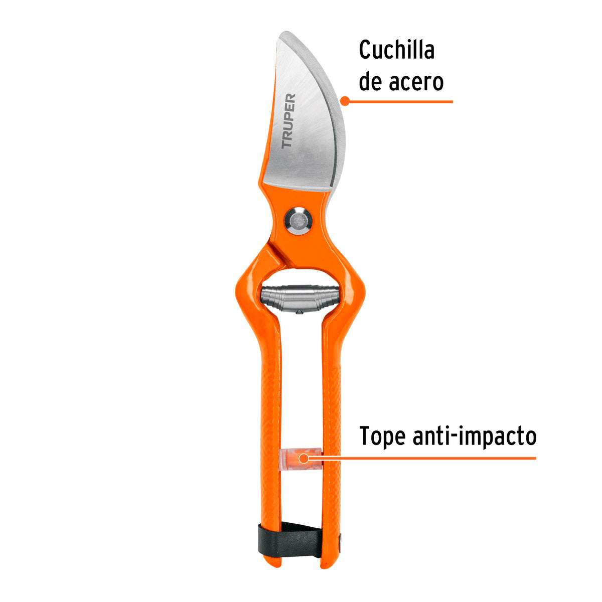 Tijera para poda 9-1/2" forjada cuchilla de paso · vista 2