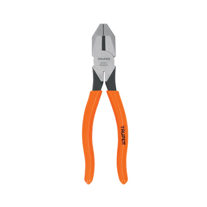 Pinza para electricista 7" uso rudo con mango PVC