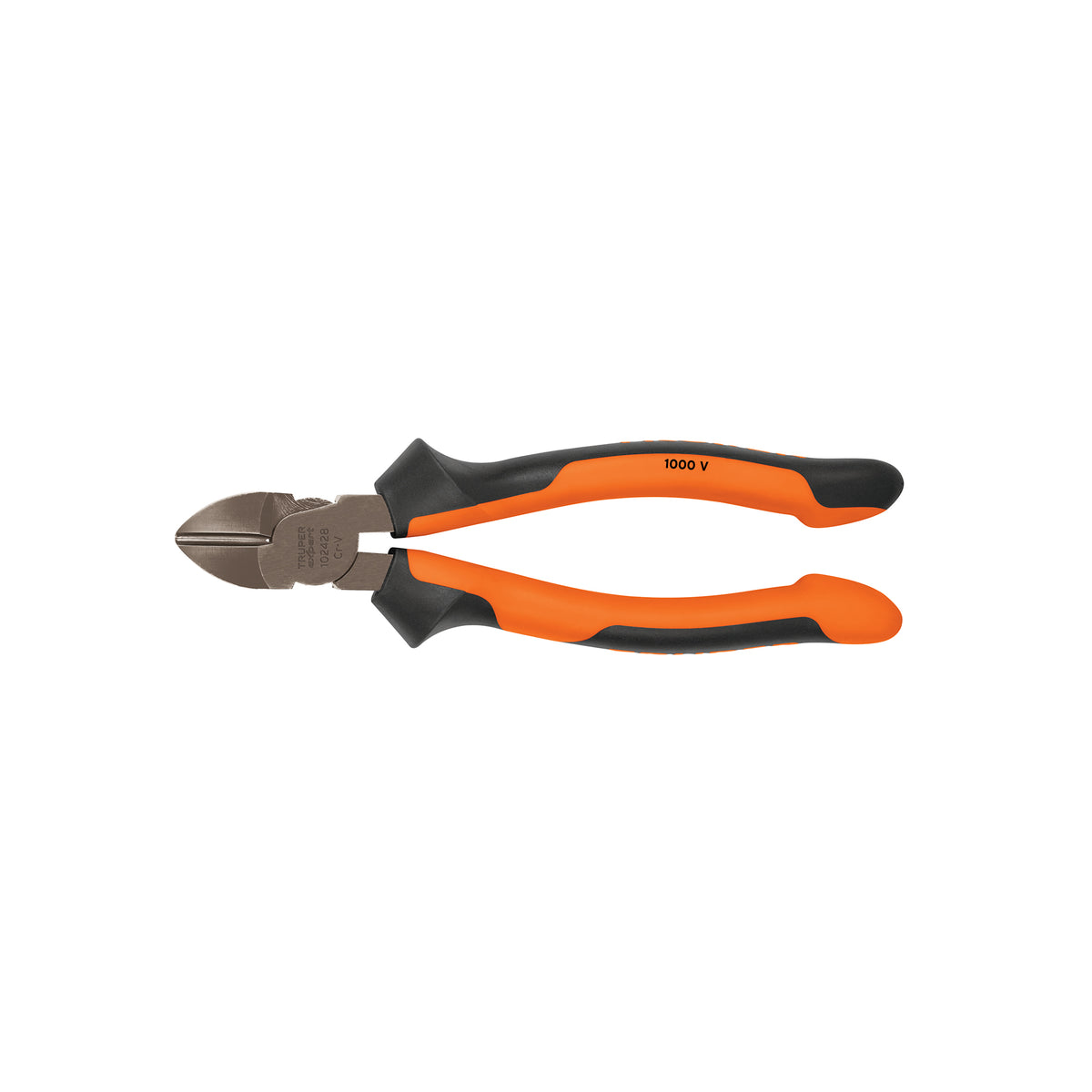Pinza corte diagonal 8" alta palanca, Comfort Grip, Expert