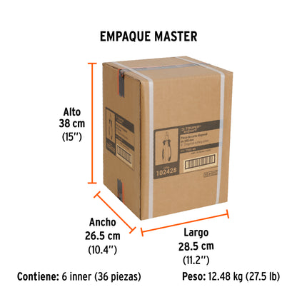 Pinza corte diagonal 8" alta palanca, Comfort Grip, Expert · vista 7