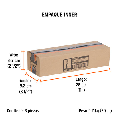 Pinza para electricista 8" alta palanca mango PVC · vista 6