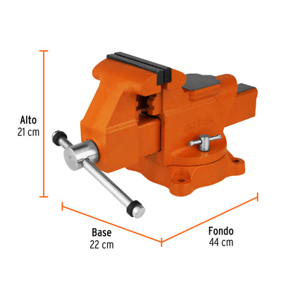 Tornillo de banco 5 pulg uso industrial - SKU 18593
