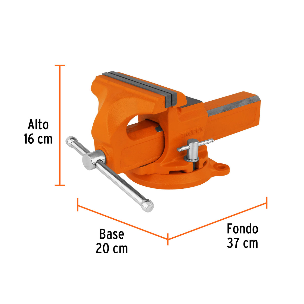 Tornillo de banco 6 pulg tipo europeo - SKU 100241