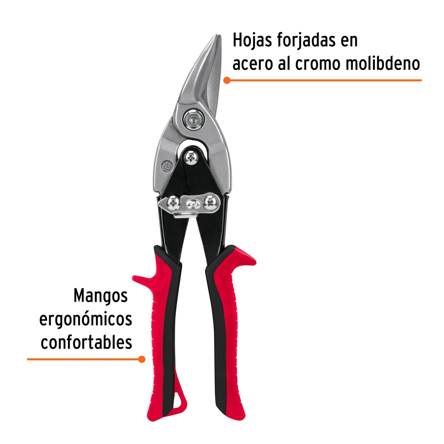 Tijera de aviación corte izquierdo 10