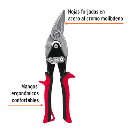 Tijera de aviación corte izquierdo 10