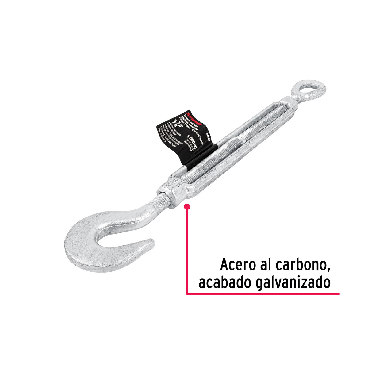 Tensor Forjado Ojo Gancho 5/8 Pulgada