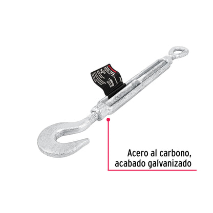 Tensor Forjado Ojo Gancho 5/8 Pulgada