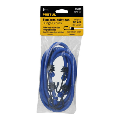 Tensores elásticos azules de 90 cm