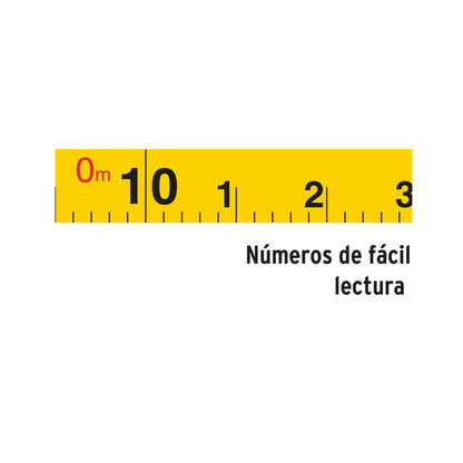 Cinta metrica de fibra de vidrio 30 m