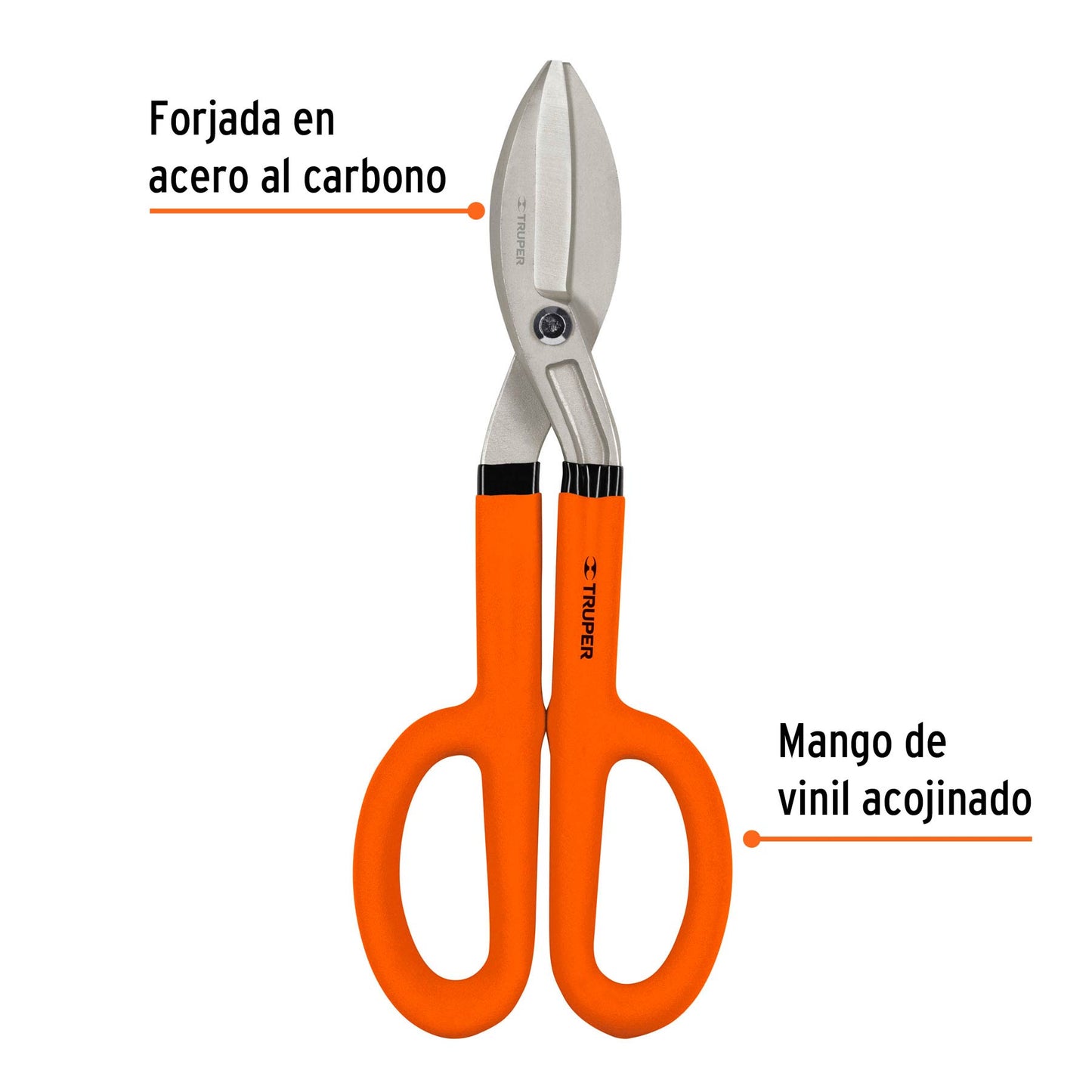 Tijera para hojalatero resistente 12 pulgadas