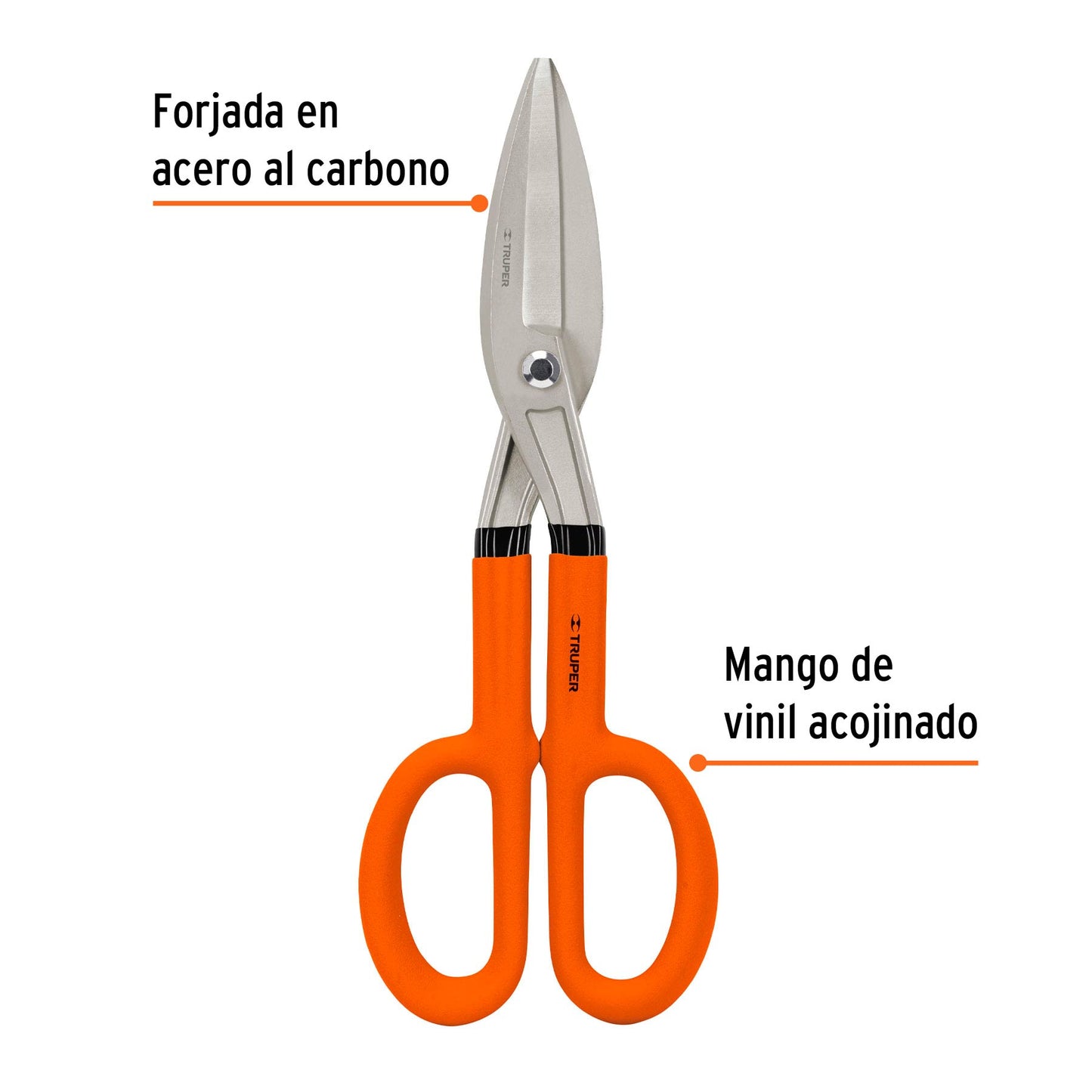 Tijera para hojalatero resistente 14 pulgadas