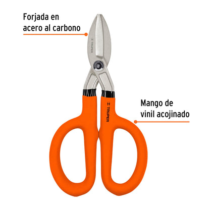 Tijera para hojalatero resistente 8 pulgadas
