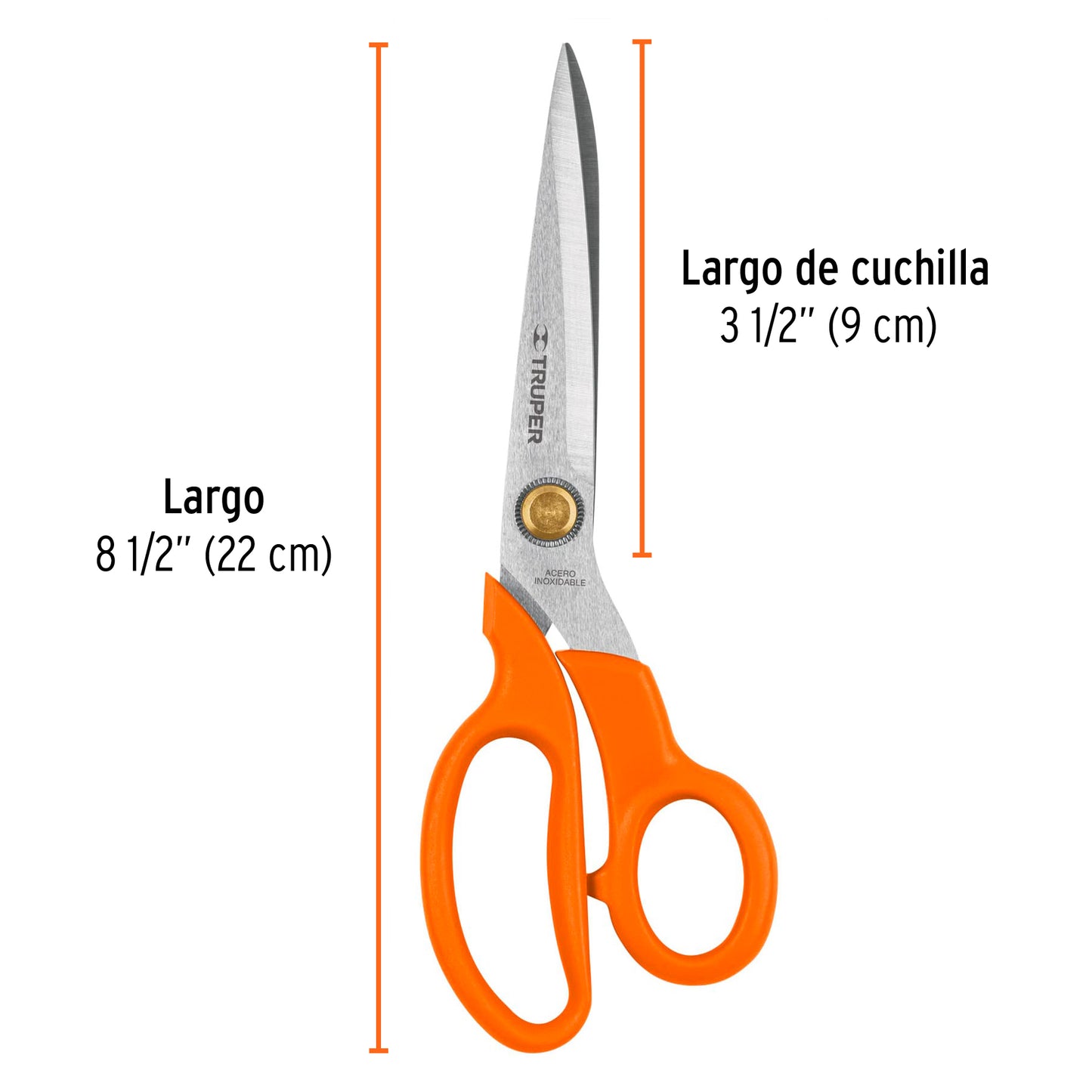 Tijera para costura de acero inoxidable 8.5 pulgadas