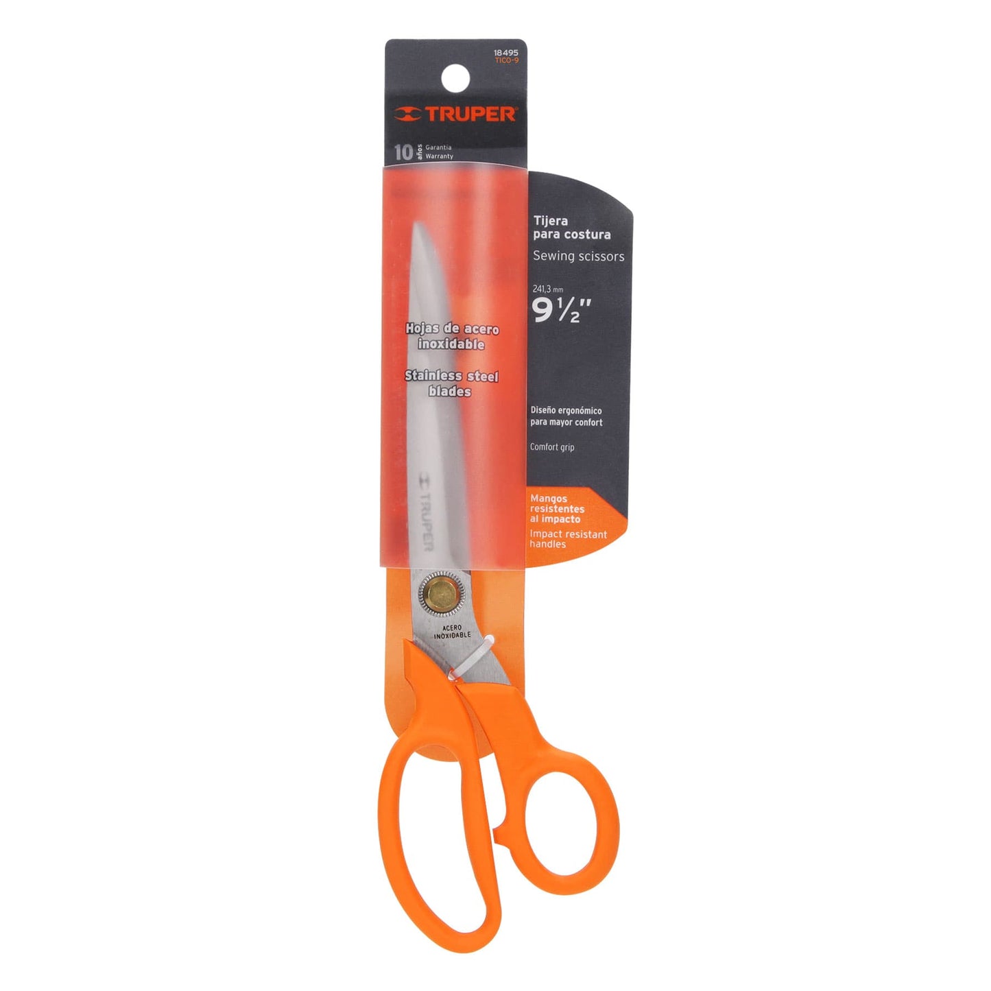 Tijera para costura de acero inoxidable 9.5 pulgadas