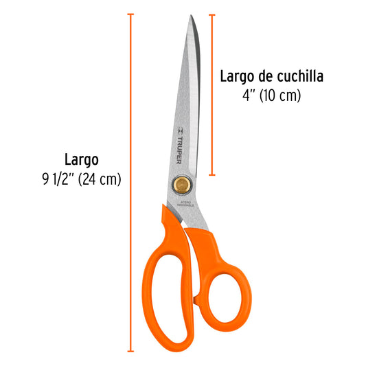 Tijera para costura de acero inoxidable 9.5 pulgadas