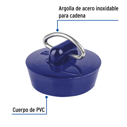 Tapón de PVC, para lavabo, 26 a 35 mm · vista 2
