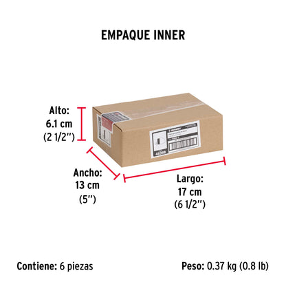 Tope tipo media luna para puerta, latón antiguo · vista 7