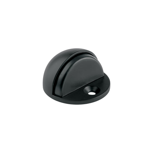 Tope tipo media luna para puerta, negro mate