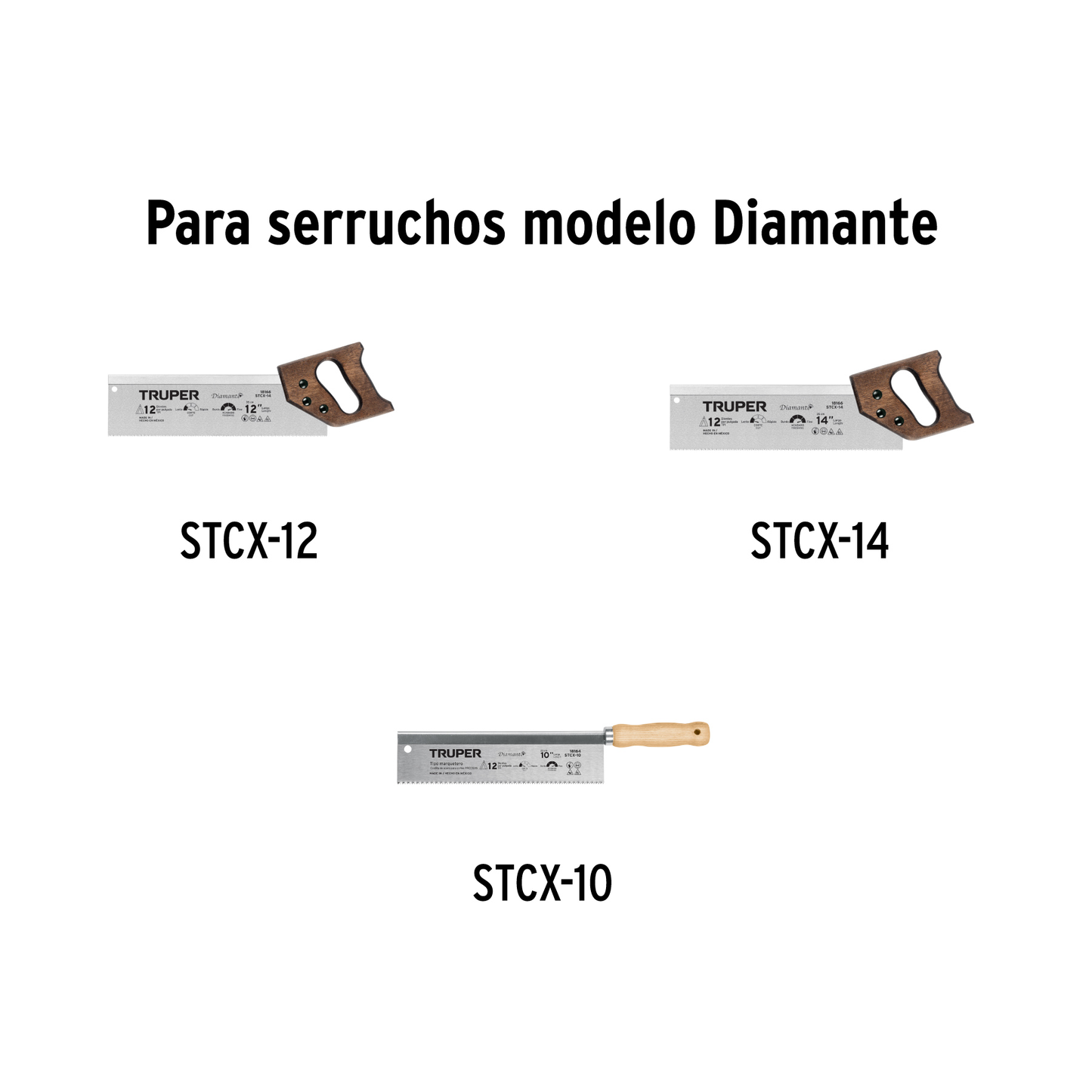 Bolsa c/10 tornillos p/serruchos