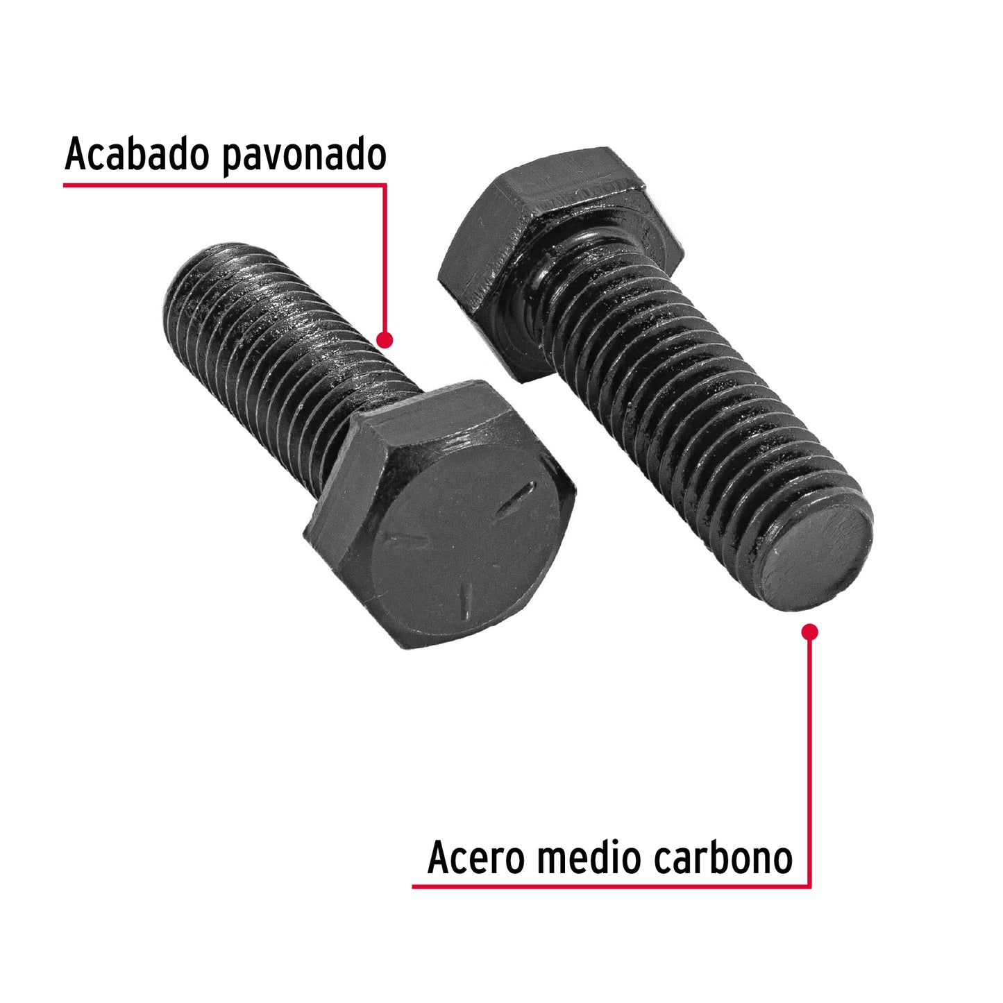 Tornillos grado 5 1/2 x 1-1/2