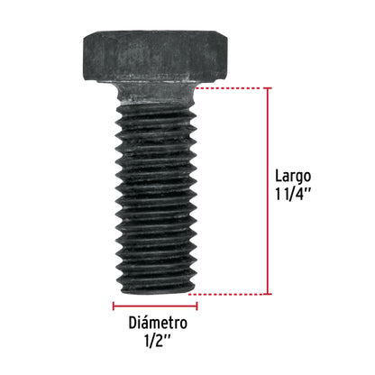 Tornillos grado 5 1/2 x 1-1/4