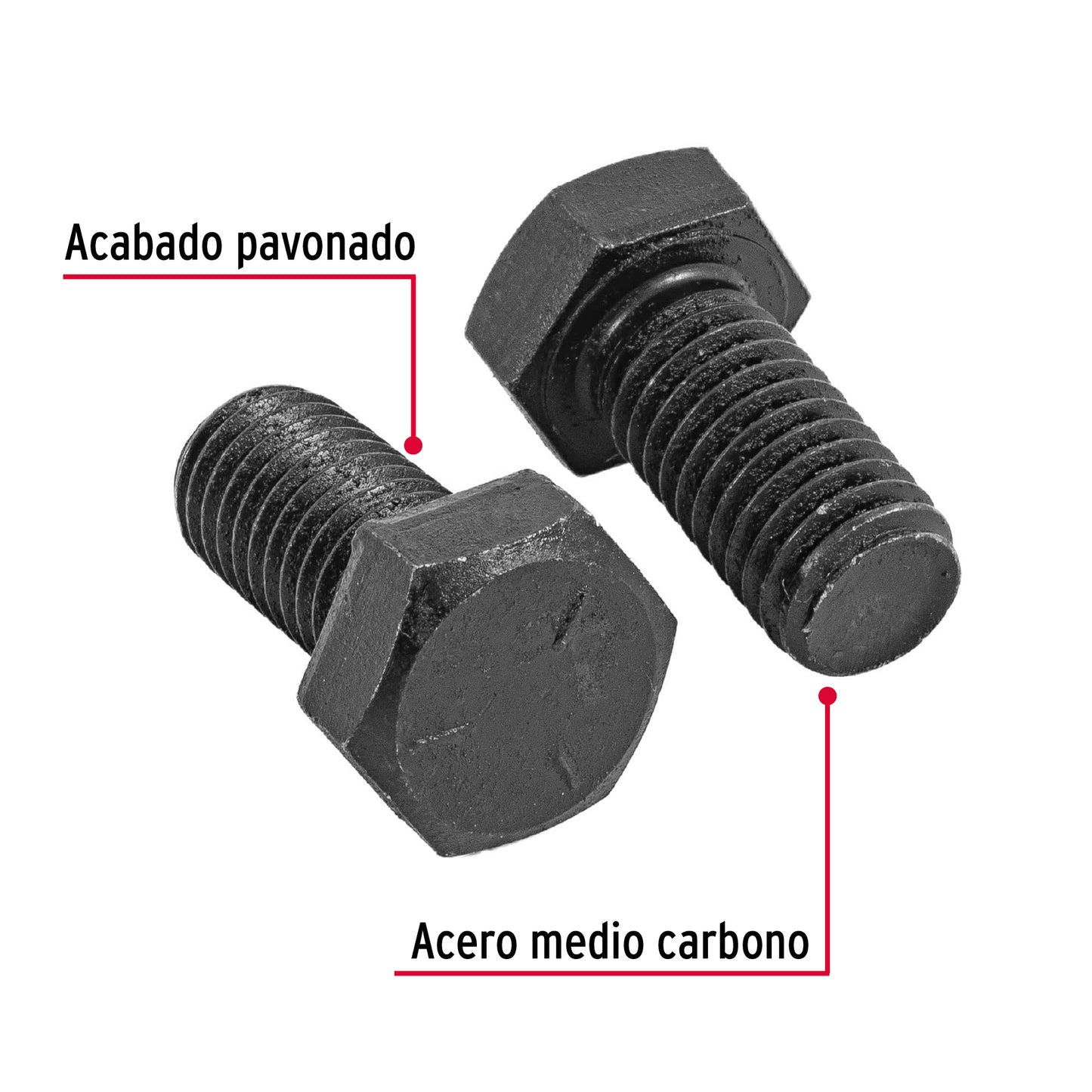 Tornillos grado 5 1/2 x 1