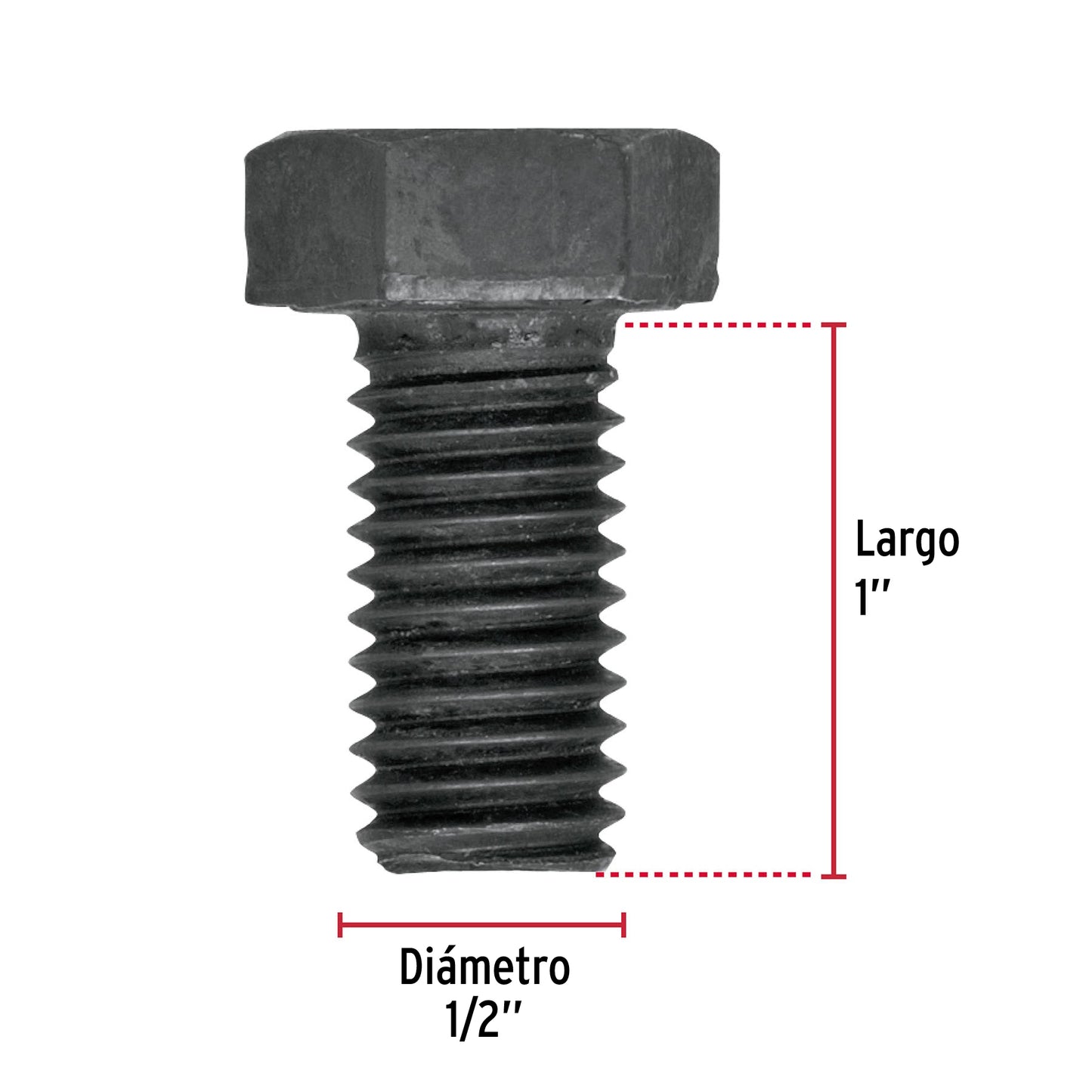 Tornillos grado 5 1/2 x 1