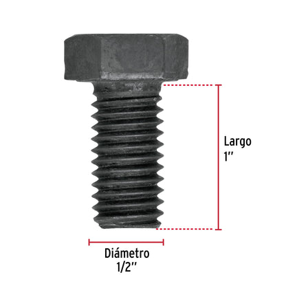 Tornillos grado 5 1/2 x 1