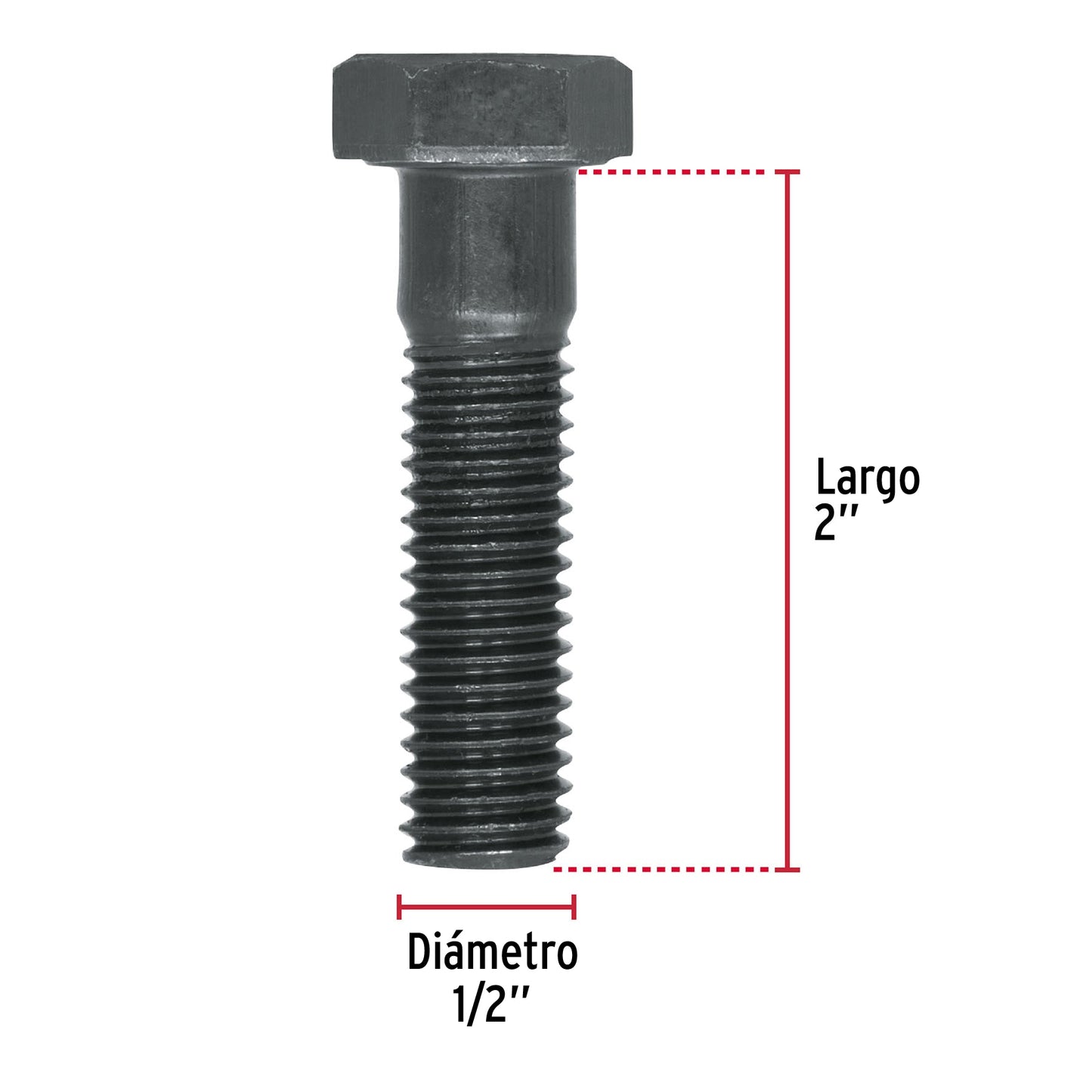 Tornillos grado 5 1/2 x 2