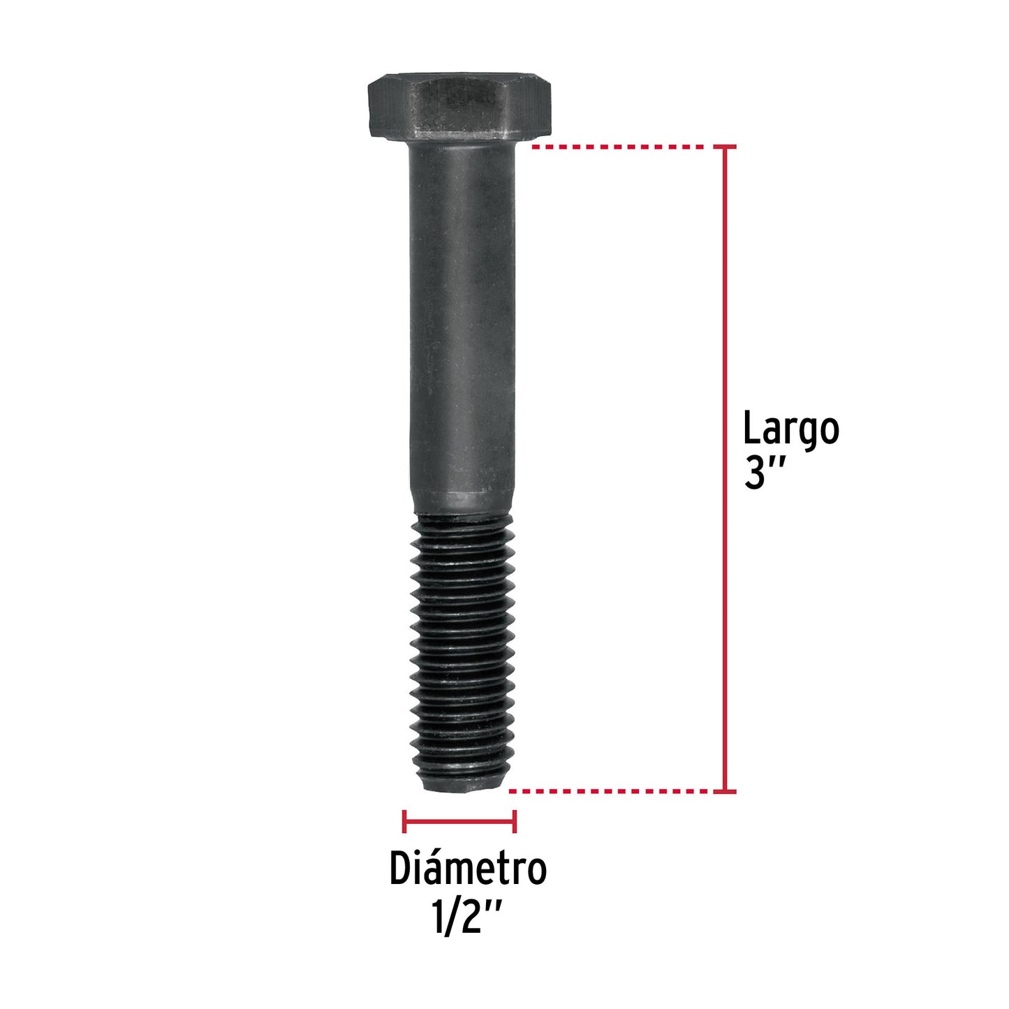 Tornillos grado 5 1/2 x 3