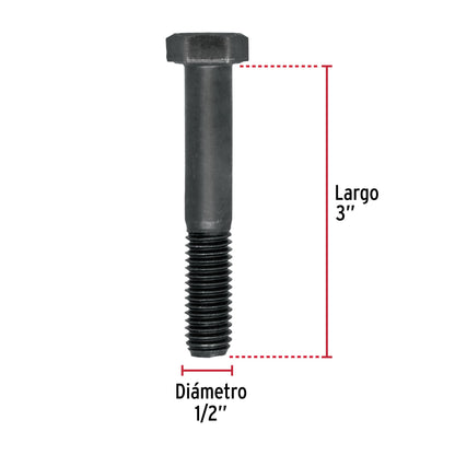 Tornillos grado 5 1/2 x 3