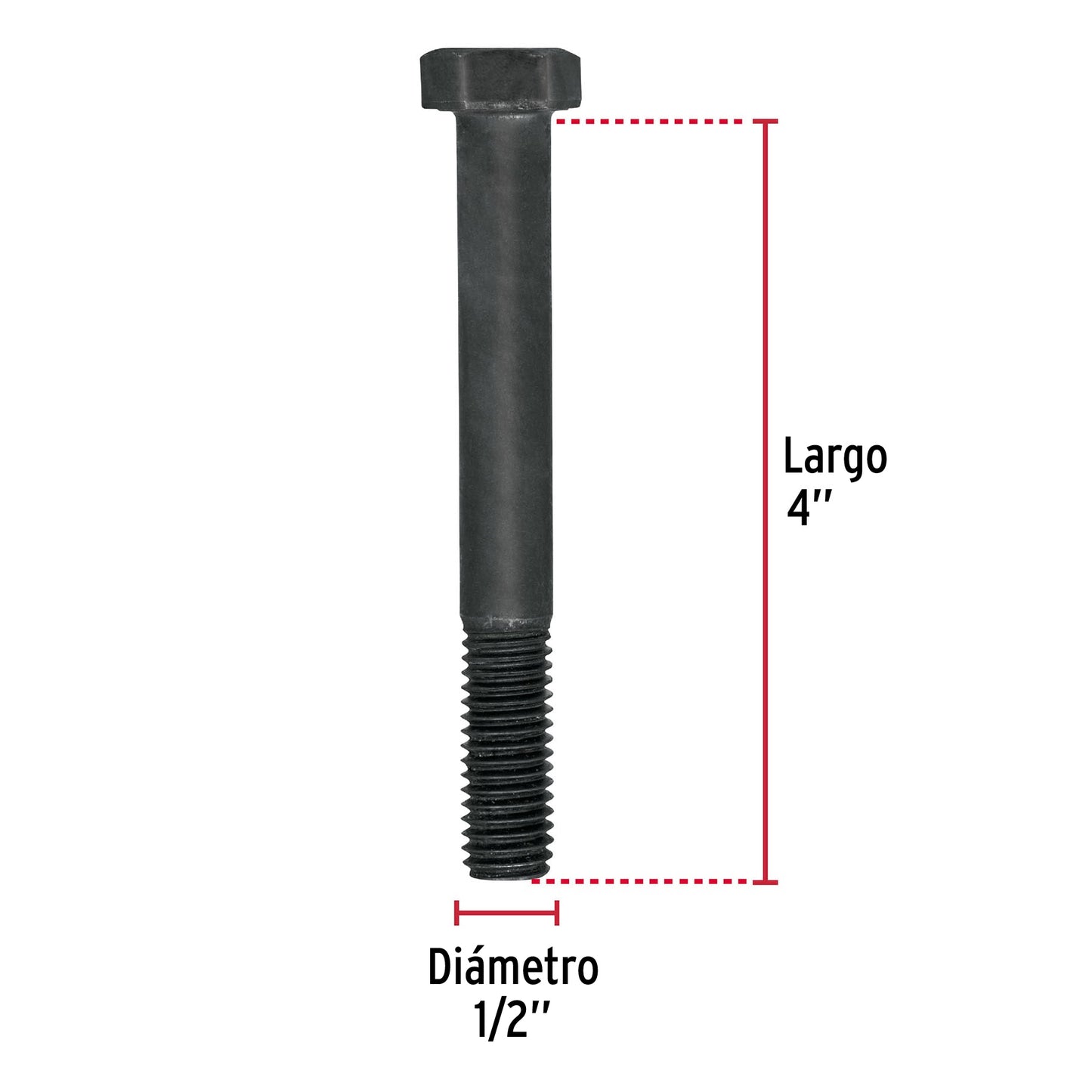 Tornillos grado 5 1/2 x 4