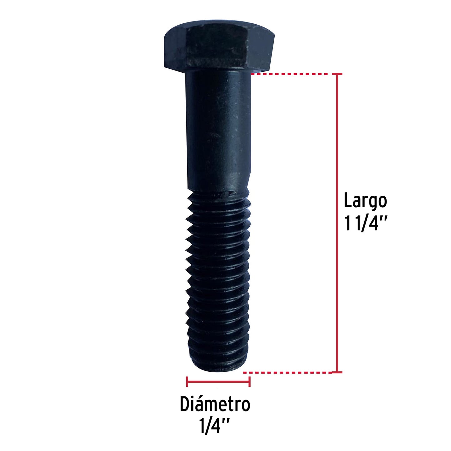 Tornillos grado 5 1/4 x 1-1/4