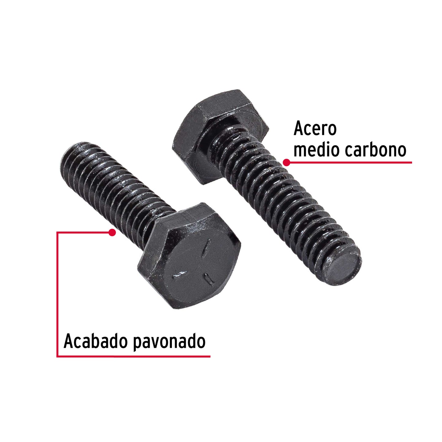 Tornillos grado 5 1/4 x 1