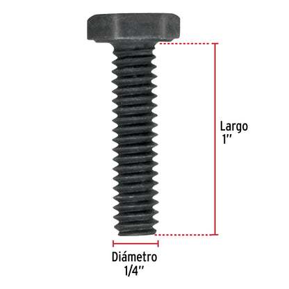 Tornillos grado 5 1/4 x 1