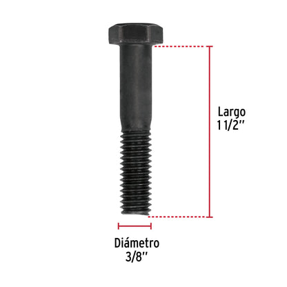 Tornillos grado 5 3/8 x 1-1/2