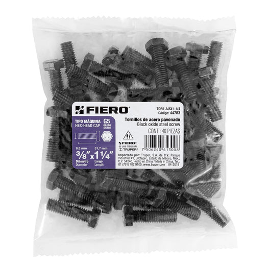 Tornillos grado 5 3/8 x 1-1/4