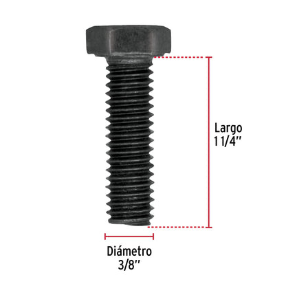 Tornillos grado 5 3/8 x 1-1/4