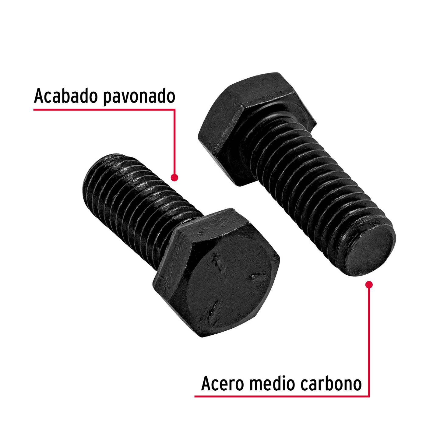 Tornillos grado 5 3/8 x 1