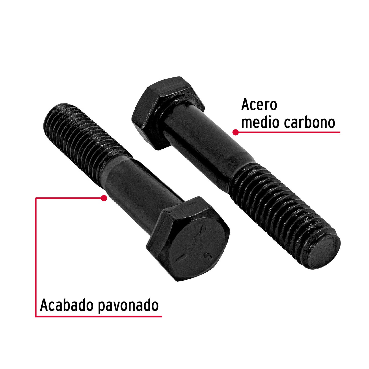 Tornillos grado 5 3/8 x 2