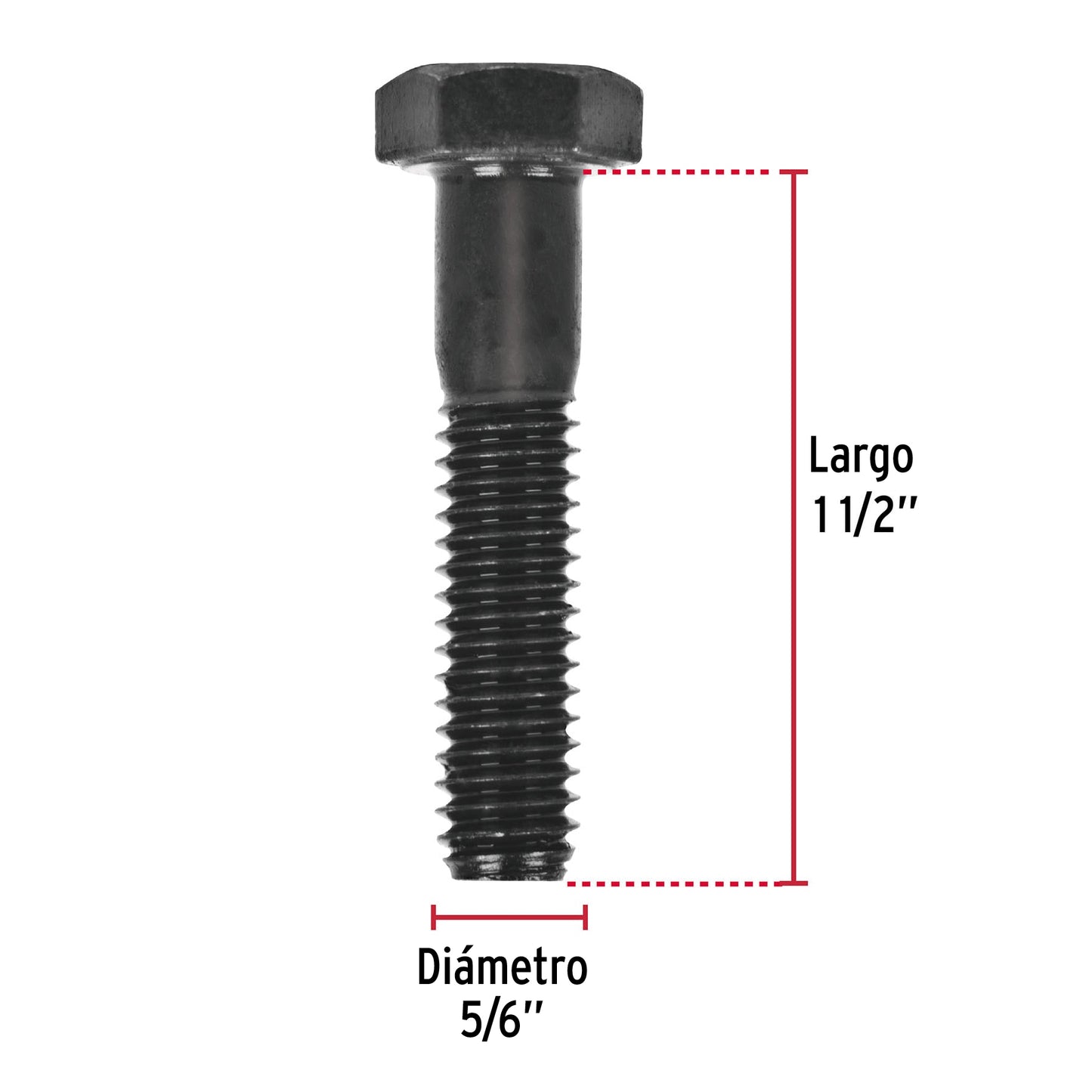 Tornillos grado 5 5/16 x 1-1/2