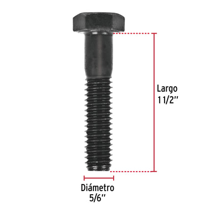 Tornillos grado 5 5/16 x 1-1/2