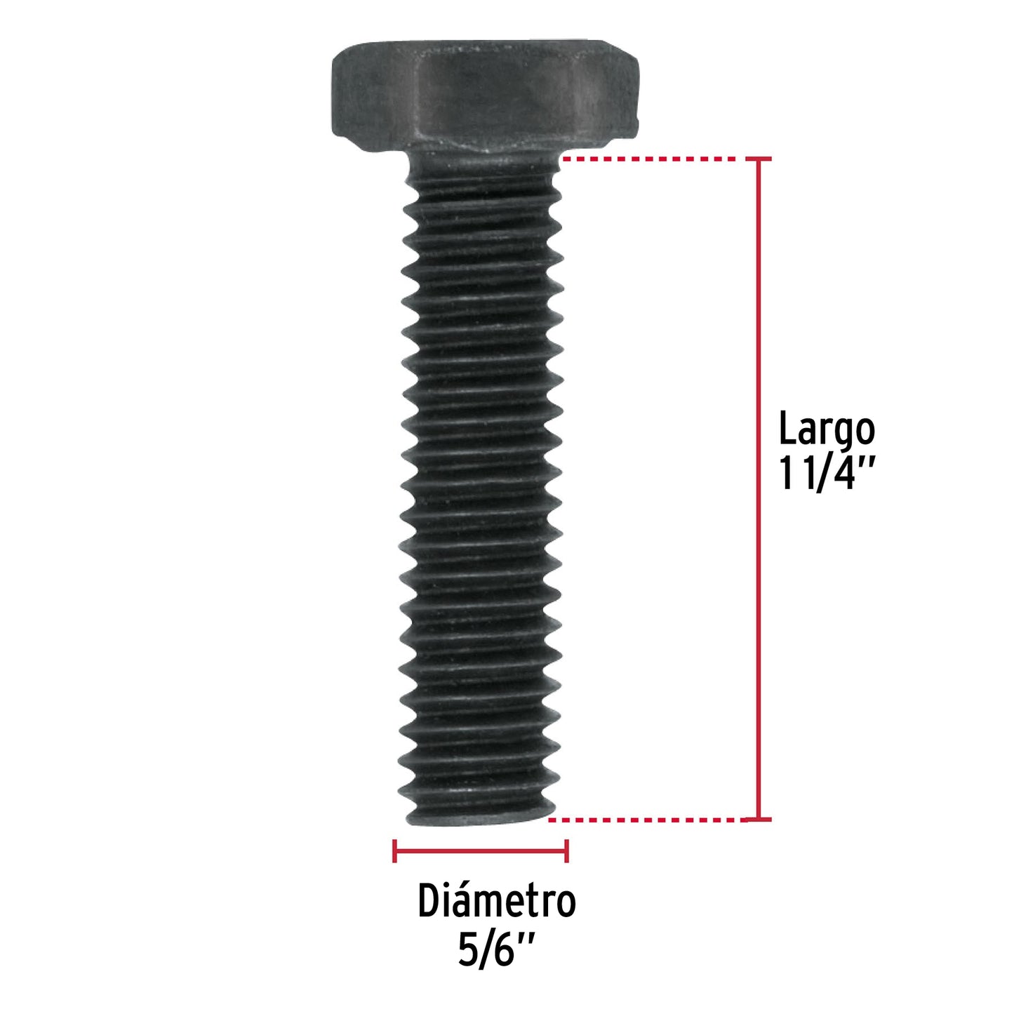 Tornillos grado 5 5/16 x 1-1/4
