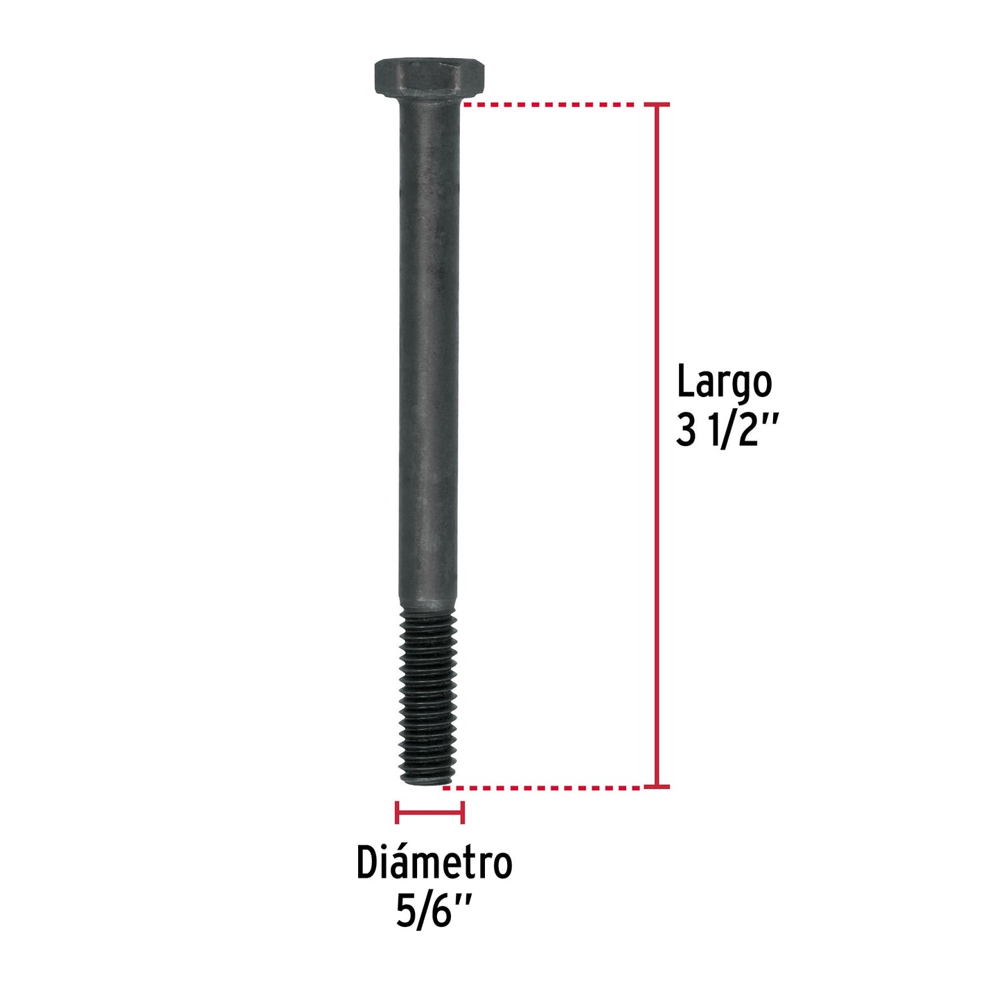 Tornillos grado 5 5/16 x 3-1/2
