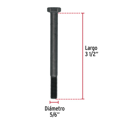 Tornillos grado 5 5/16 x 3-1/2