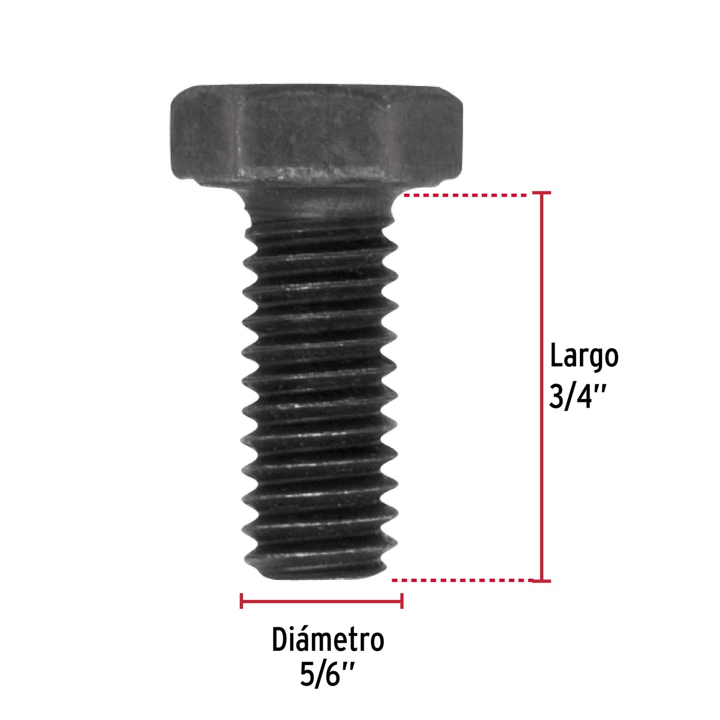 Tornillos grado 5 5/16 x 3/4