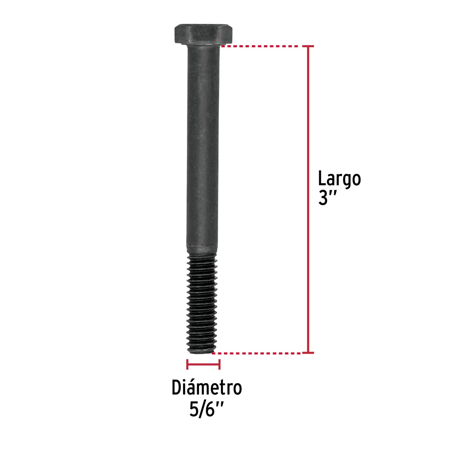Tornillos grado 5 5/16 x 3