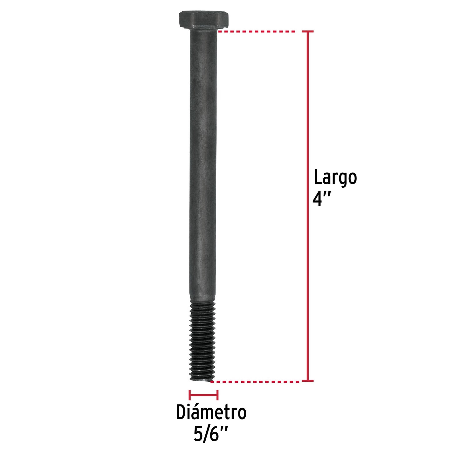 Tornillos grado 5 5/16 x 4