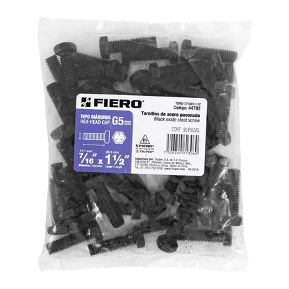 Tornillos grado 5 7/16 x 1-1/2